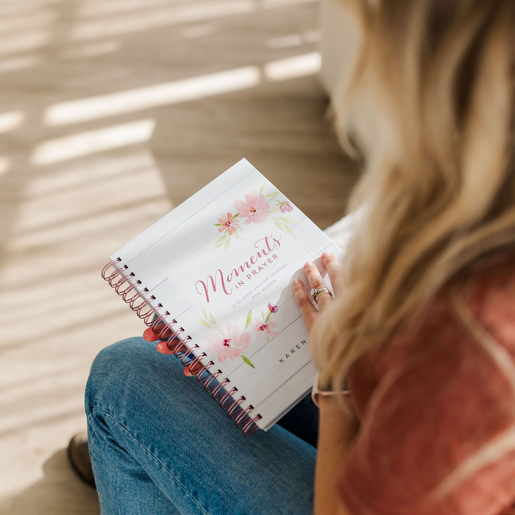 Moments in Prayer | 52 Week Prayer Journal