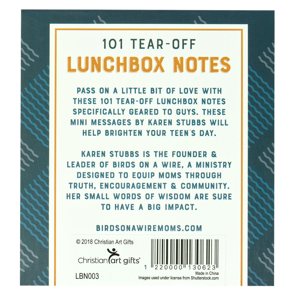 Lunch Box Notes Teen Boy  Birds on a Wire's Online Store