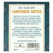 Lunch Box Notes Teen Boy